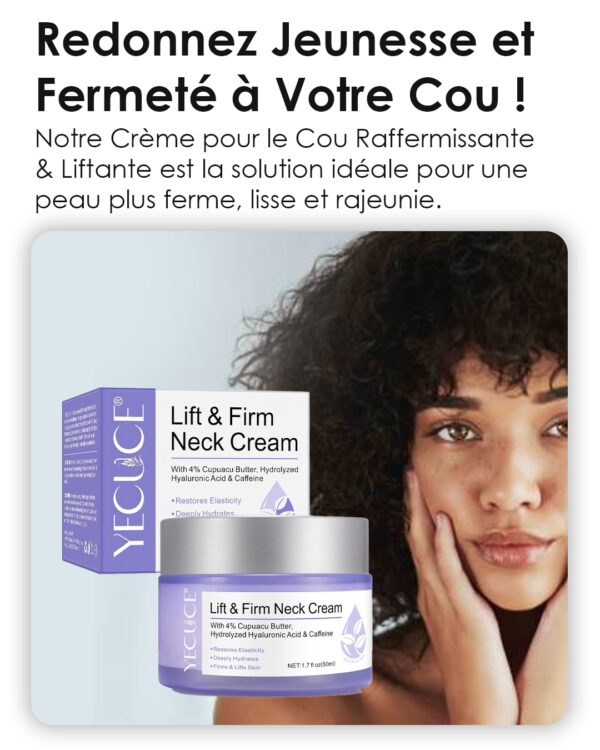 Crème pour le Cou Raffermissante & Liftante